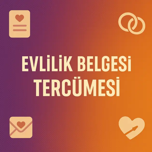 Evlilik Belgesi Tercümesi