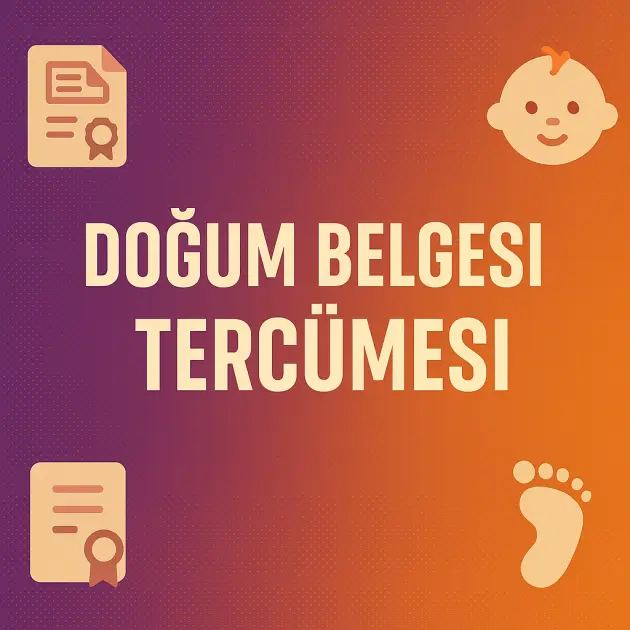 Doğum Belgesi Tercümesi