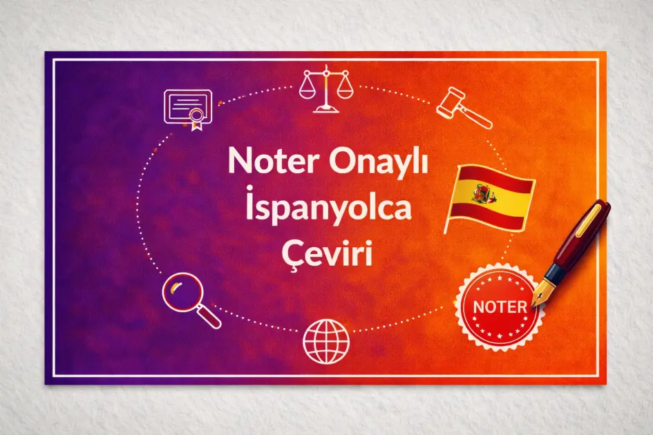 Noter Onaylı İspanyolca Çeviri