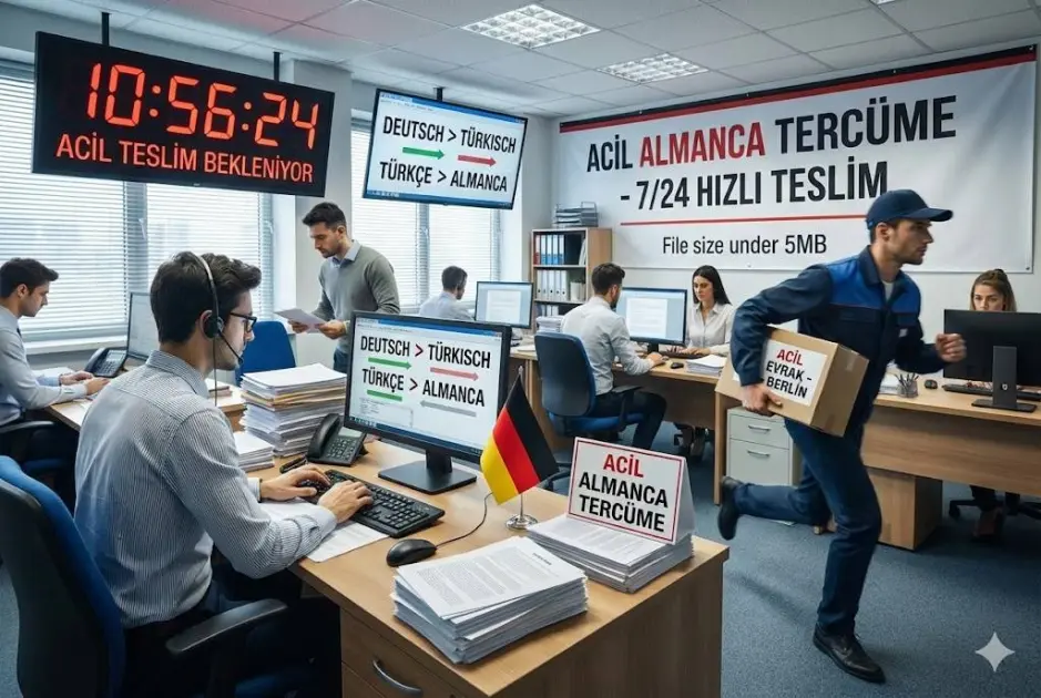 Acil Almanca Tercüme